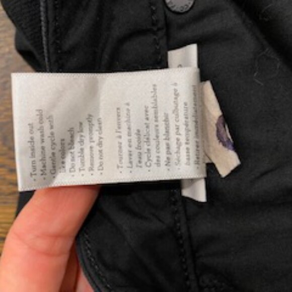 Like new Paige Jimmy Jimmy Crop Jeans Black Destructed Sz 24 - Picture 12 of 13